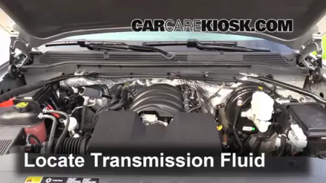 2014 GMC Sierra 1500 SLE 4.3L V6 FlexFuel Crew Cab Pickup Líquido de transmisión Controlar nivel de líquido
